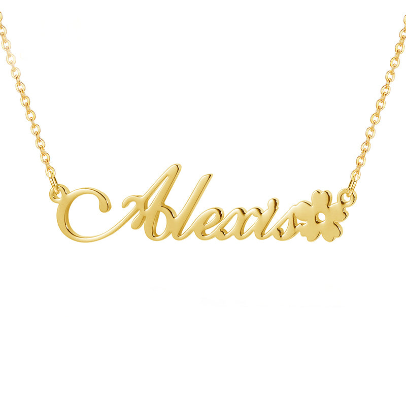 Name Necklace with Symbols
