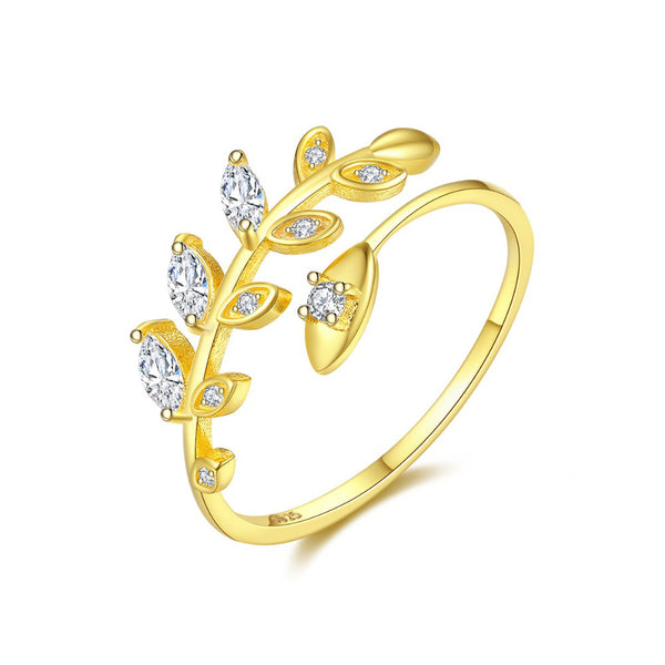Olive Leaf Ring